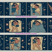 نحوه خوابیدن در دوران نامزدی